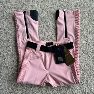 Goldbergh Brooke Pippa Ski Pants Pink Cotton Candy NWT SIZE US 10 Waterproof